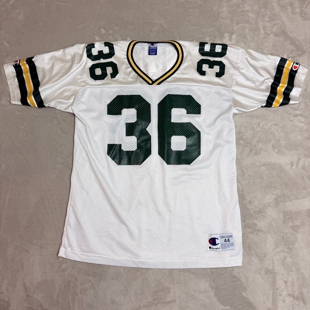 Vintage 90s Champion LeRoy Butler Green Bay Packers Jersey Mens L 44 White NFL
